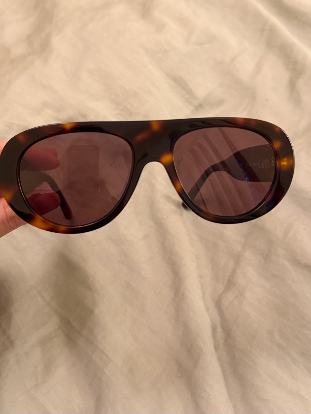 Massimo Dutti Tortoiseshell Frame Brown Lens Women's Sunglasses - Picture 9 of 9